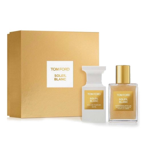 Tomford Soliel Blanc 50ML + Shimmering Body Oil 45ML Women