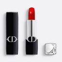 Dior Rouge Couture Color Lipstick Satin Finishes - Hydrating Floral Lip Care - Long Wear