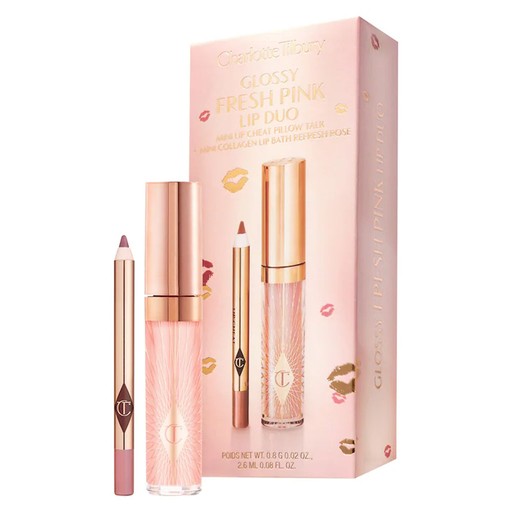 Charlotte Tilbury Glossy Fresh Pink Lip Duo