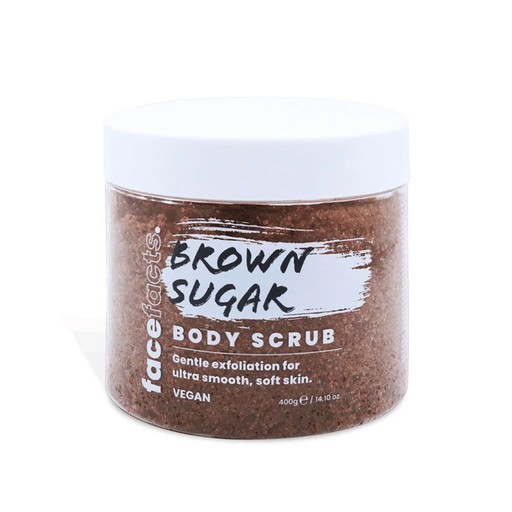 Face Facts Body Scrubs Brown Sugar 400g