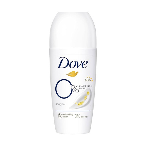 Dove Roll on Original Aluminium Salts Deodrant 50ml