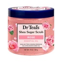 DR TEALS Shea Sugar Body Scrub - Rose Essential Oil