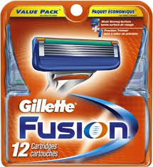 GILLETTE FUSION HAIR REMOVAL 12 BLADES