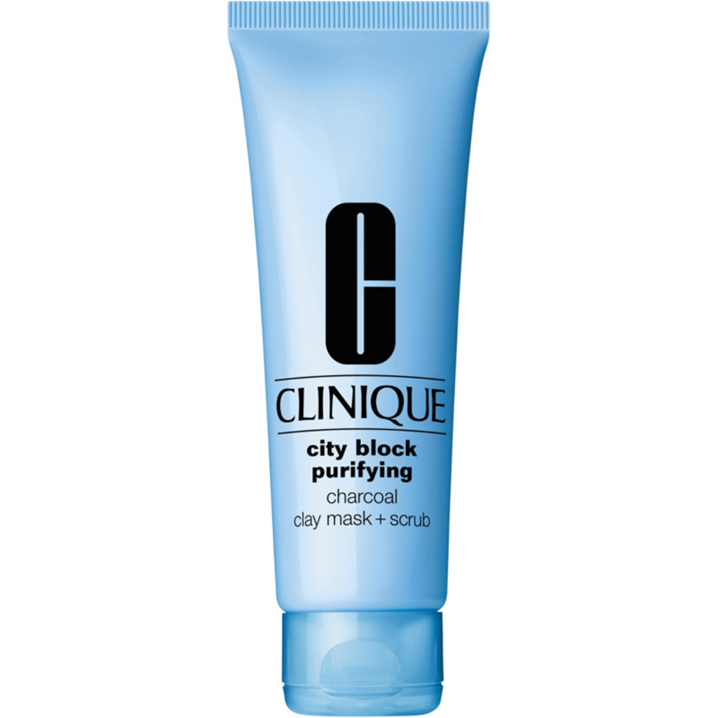 CLINIQUE City Block Purifying Charcoal Clay Mask+Scrub