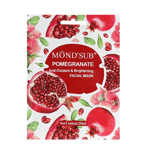 MOND'SUB Pomegranate Anti-Oxidant and Brightening Facial Mask