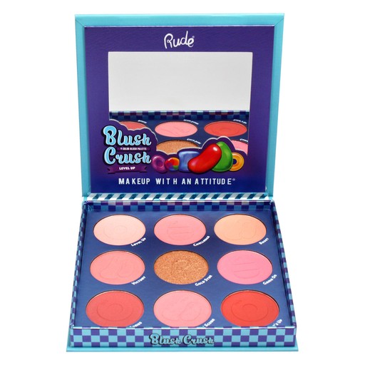 Rude Blush Crush 9 Color Blush Palette - Level Up