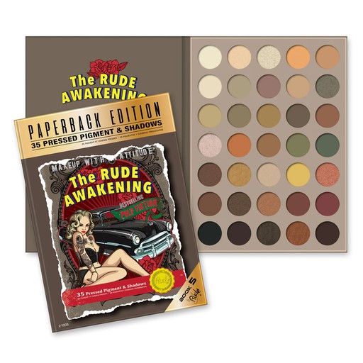 Rude Paperback Edition Book5 35 Pressed Pigment & Shadows Palette