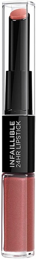 LOREAL LIP GLOSS Infallible 24HR 2IN1 (404)