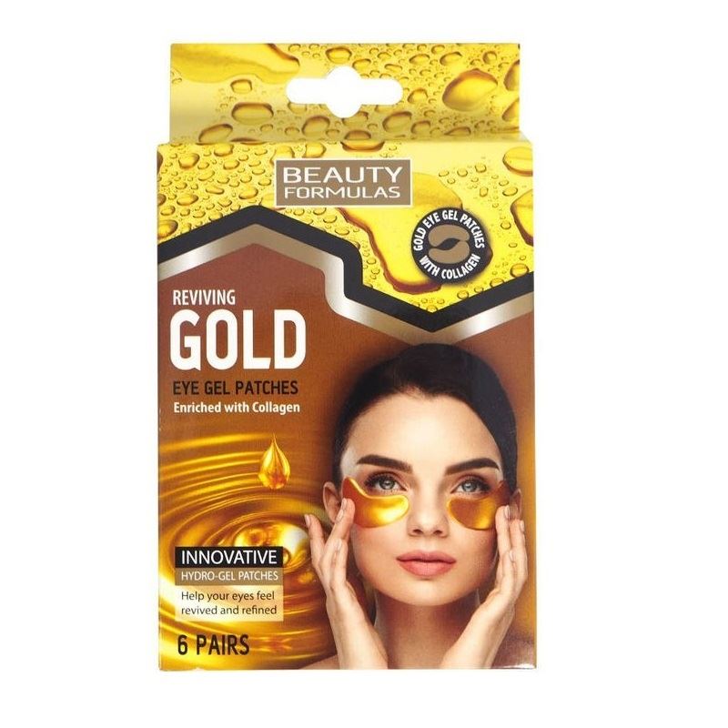 Beauty Formulas - Eye Gel Patches - Gold