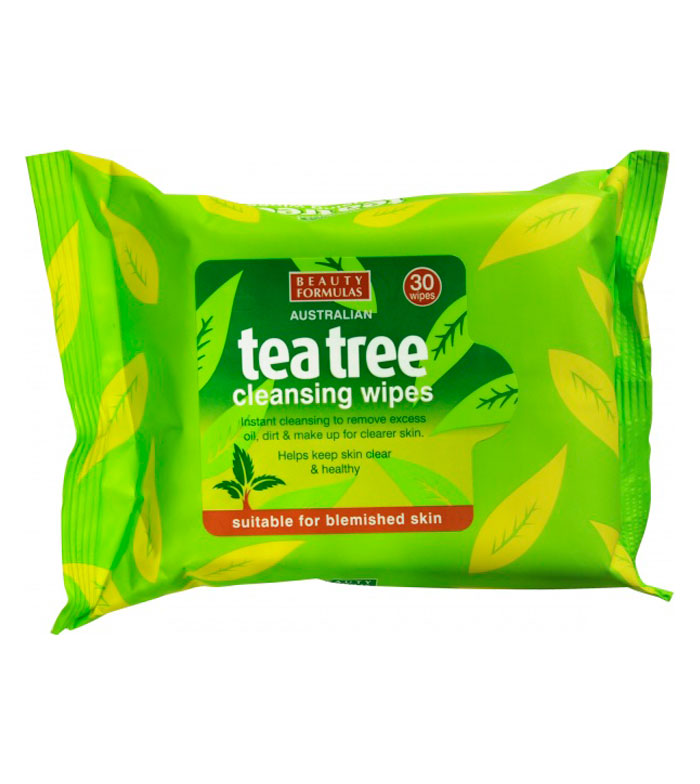 Beauty Formulas - Cleaning wipes - Tea Tree