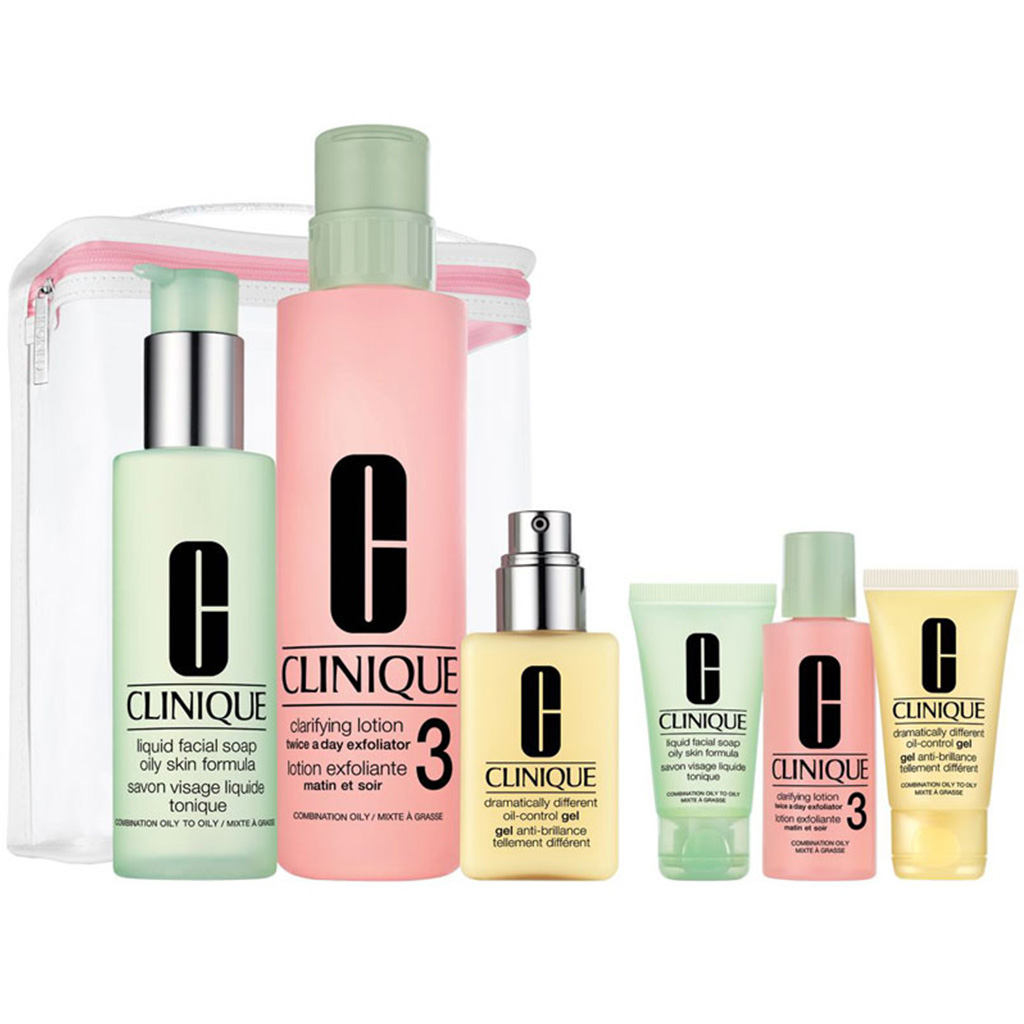 CLINIQUE Great Skin Anywhere Dramatically Different Oil-Control Gel Set