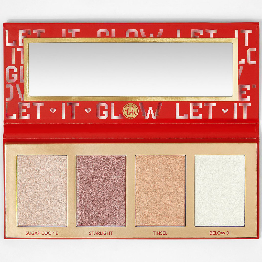 BH Cosmetics Let it Glow 4 Color Highlighter Palette