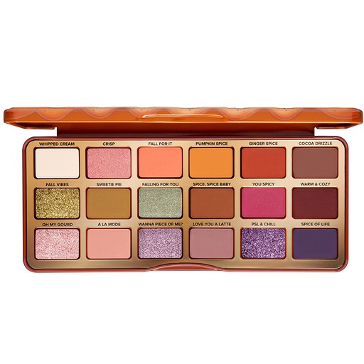 Too Faced EyeShadow Palette Pumpkin Spice Limited Edition Warm & Spicy