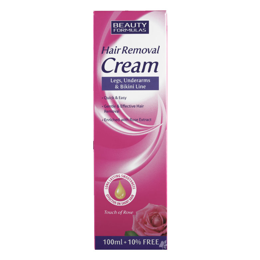 Beauty Formulas - Hair removal cream - Rose