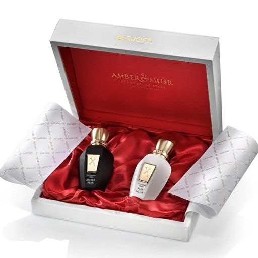 XERJOFF AMBER STAR & STAR MUSK PARFUME SET 2X 50ML