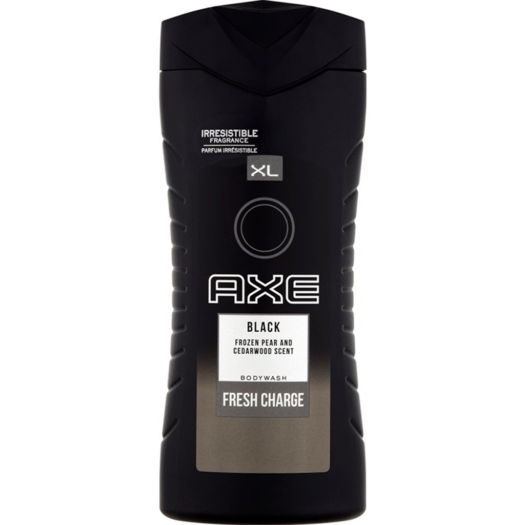 AXE SHOWER GEL BLACK FRESH CHARGE 400ML