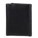 Calvin Klein Men's RFID Leather Trifold Wallet Black