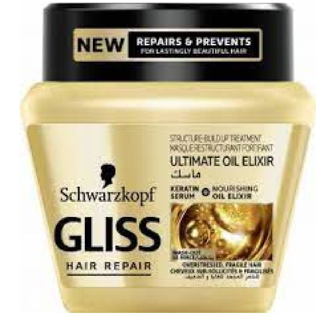 Gliss Mask Elixir Oil Restoration, 300 ml