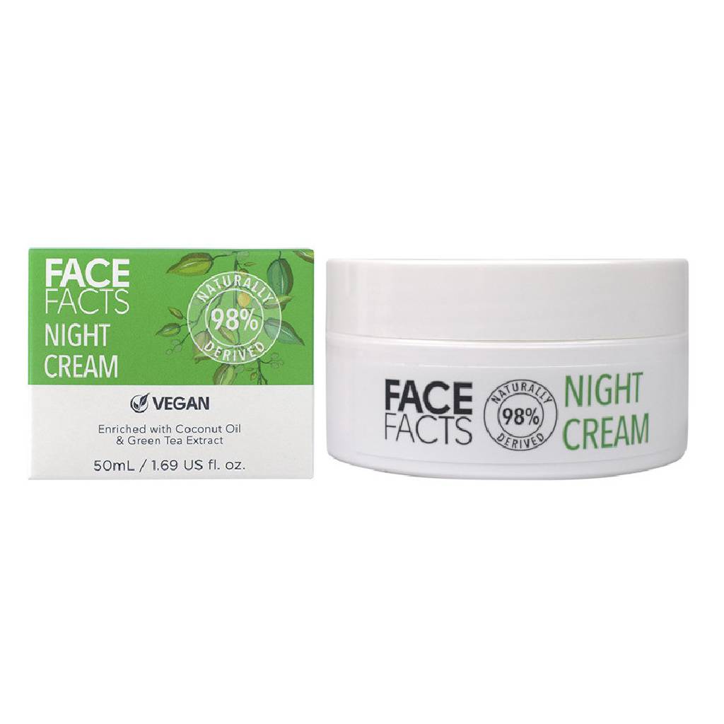 Face Facts 98% Natural Night Cream - 50ml