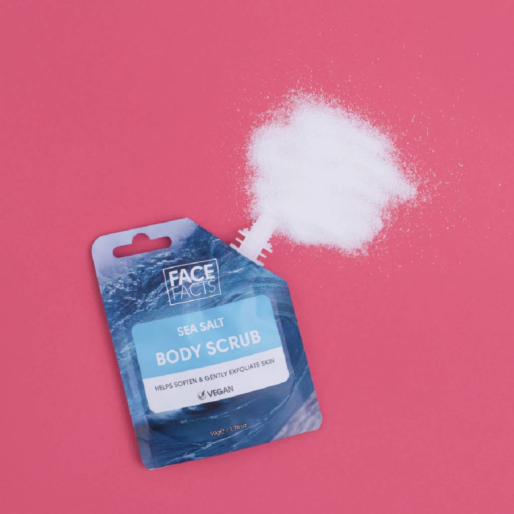 Face Facts Sea Salt Body Scrub - 50g