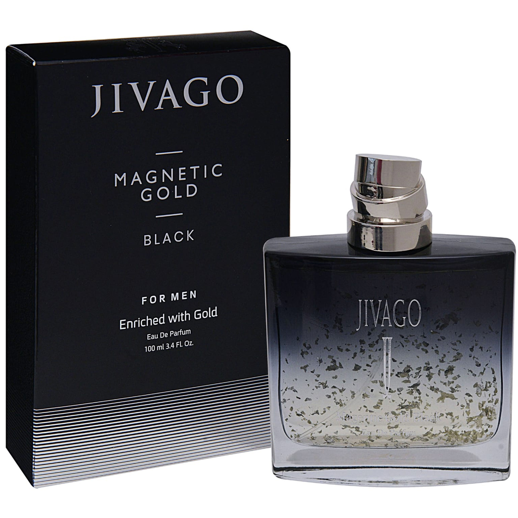 JIVAGO MAGNETIC GOLD BLACK EDP 100ML