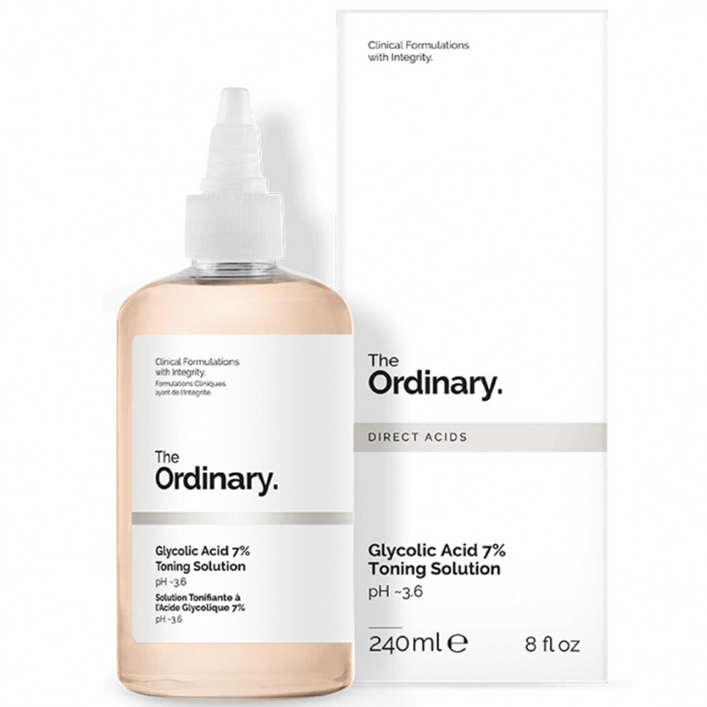 The Ordinary Glycolic Acid 7% Toning Solution 240MLتونر الجليكوليك اسيد 7٪ من ذا اورديناري 240 مل
