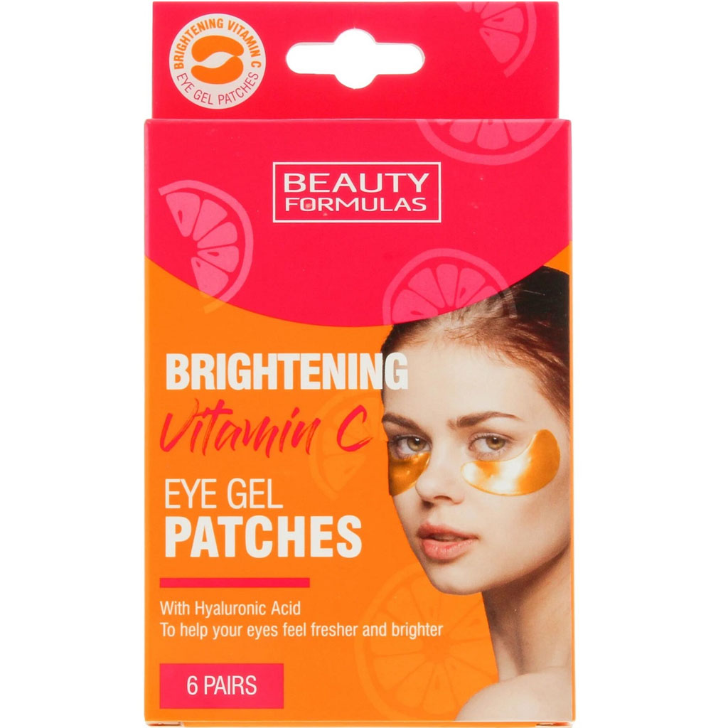 Beauty Formulas Vitamin C Eye Gel Patches 6 Pairs