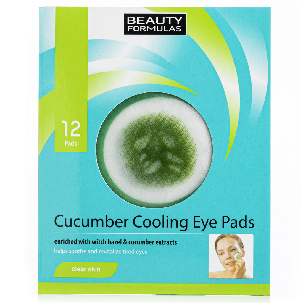 Beauty Formulas Cucumber Cooling Eye Pads