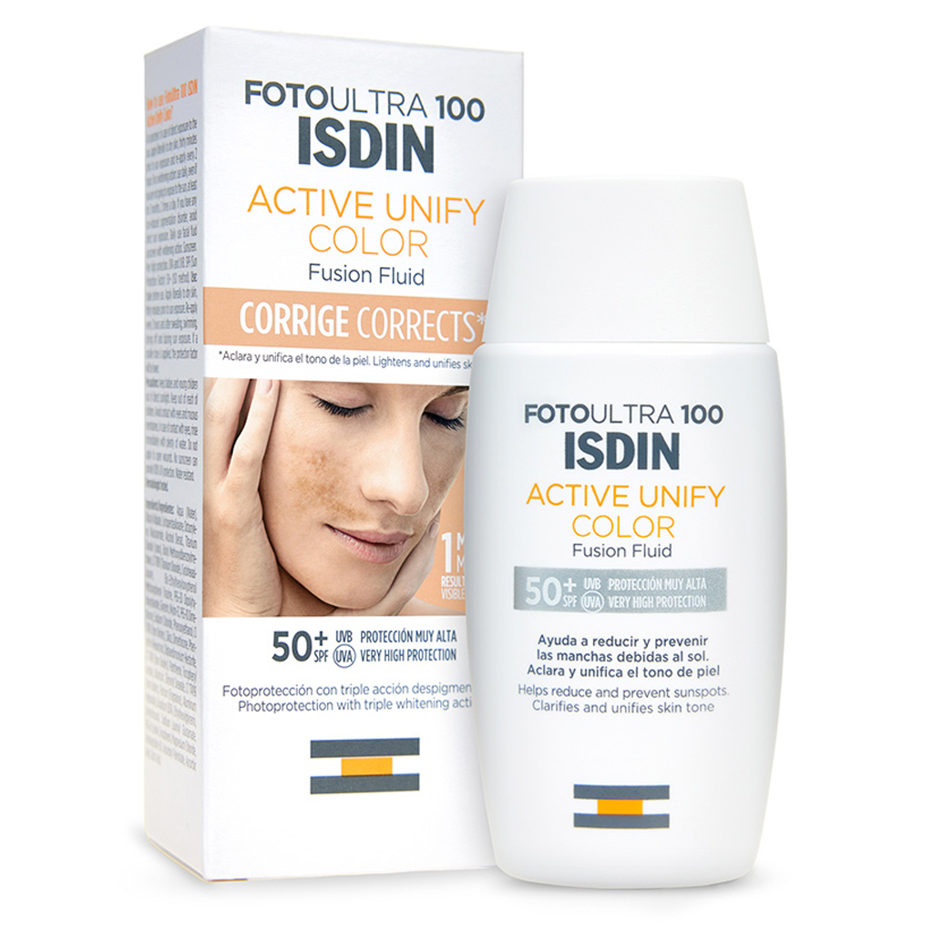 ISDIN FOTOULTRA 100 SPF50+ ACTIVE UNIFY FUSION FLUID COLOR 50ML