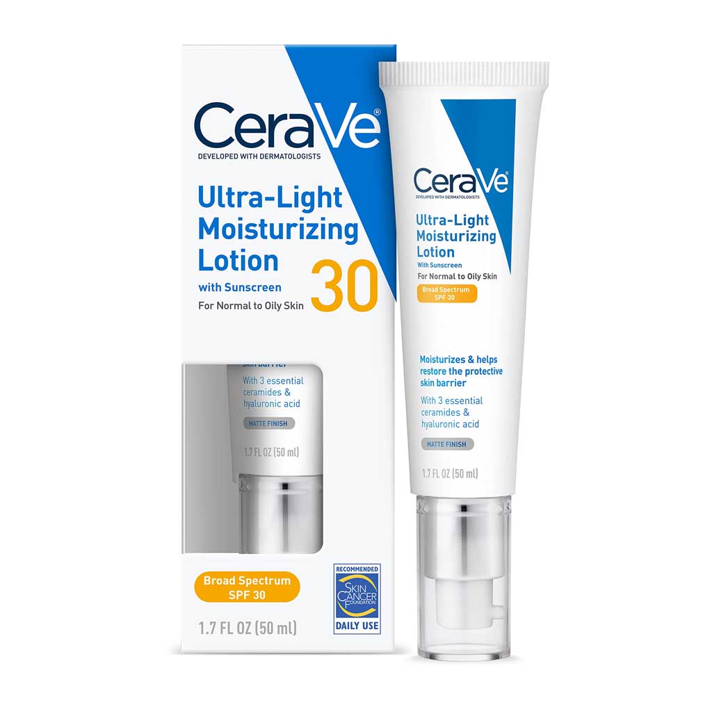 Cerave Ultra Light Moisturizing Lotion Normal to Oily Skin 50ML