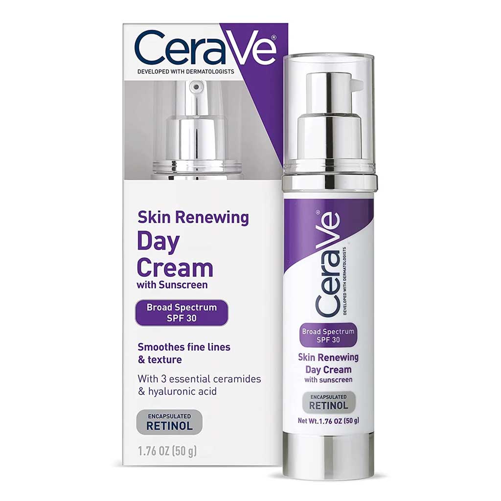 Cerave Skin Renewing Day Cream With Sunscreen SPF30 50g