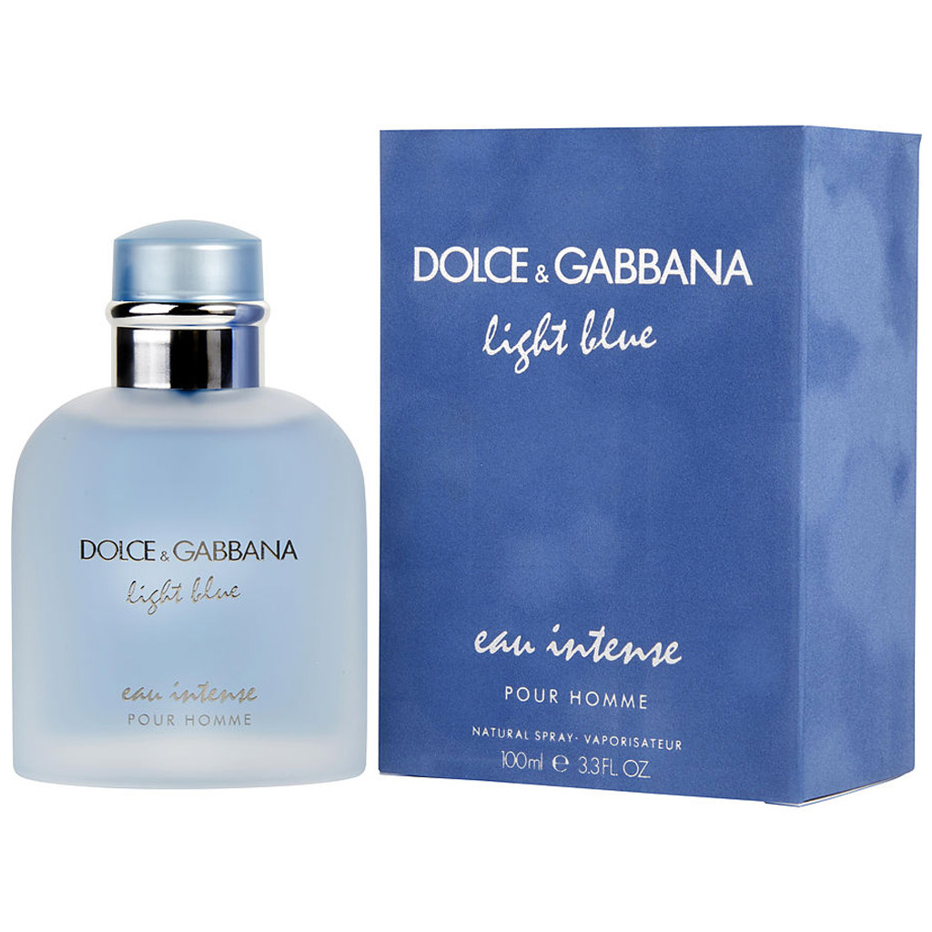 DOLCE &amp; GABBANA  Light Blue Eau Intense / EDP Spray 3.3 oz (100 ml)