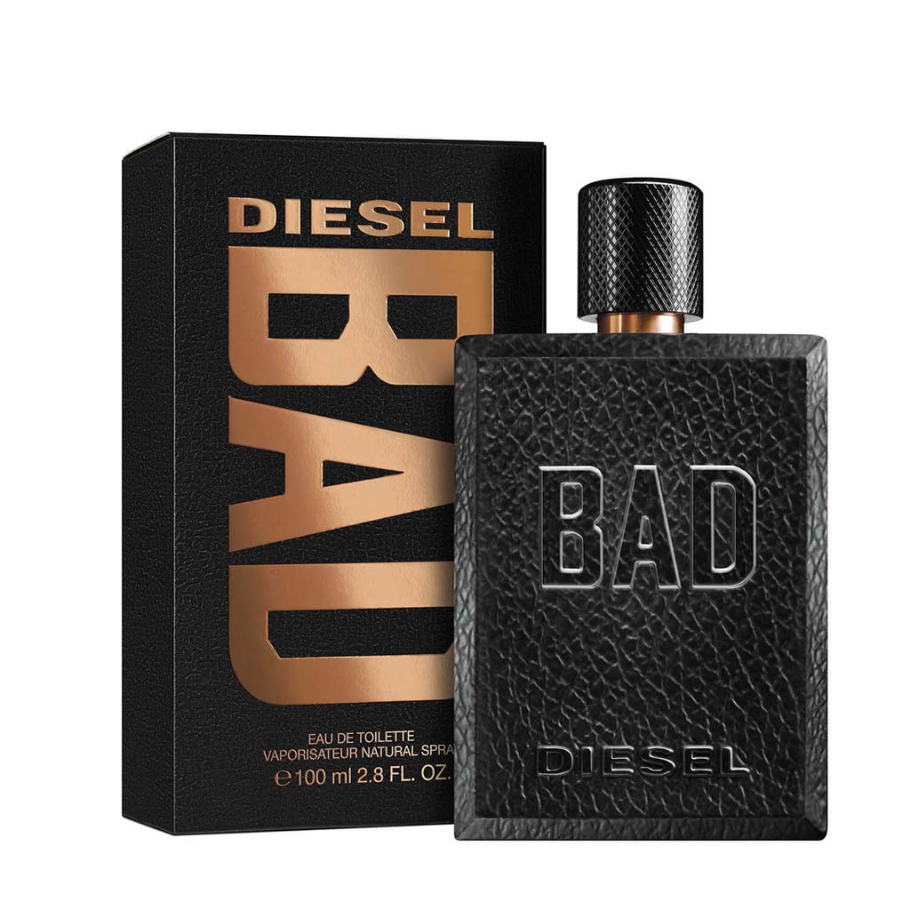DIESEL  Men's Bad EDT Spray 3.3 oz Fragrances
