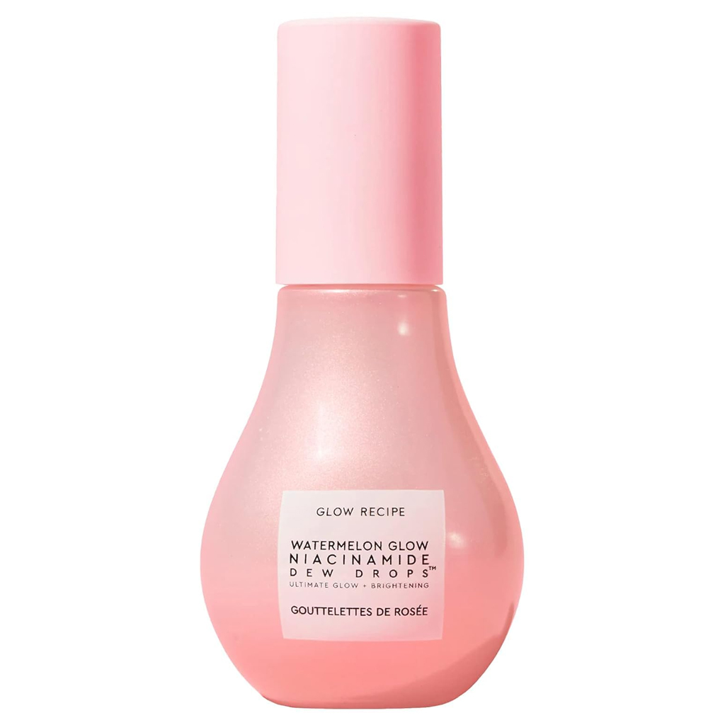 Glow Recipe Watermelon Glow Niacinamide Dew Drops Face Serum - Hydrating Hyaluronic Acid Skincare
