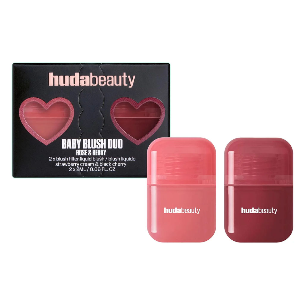 HUDA BEAUTY  Mini Baby Blush Duo Set