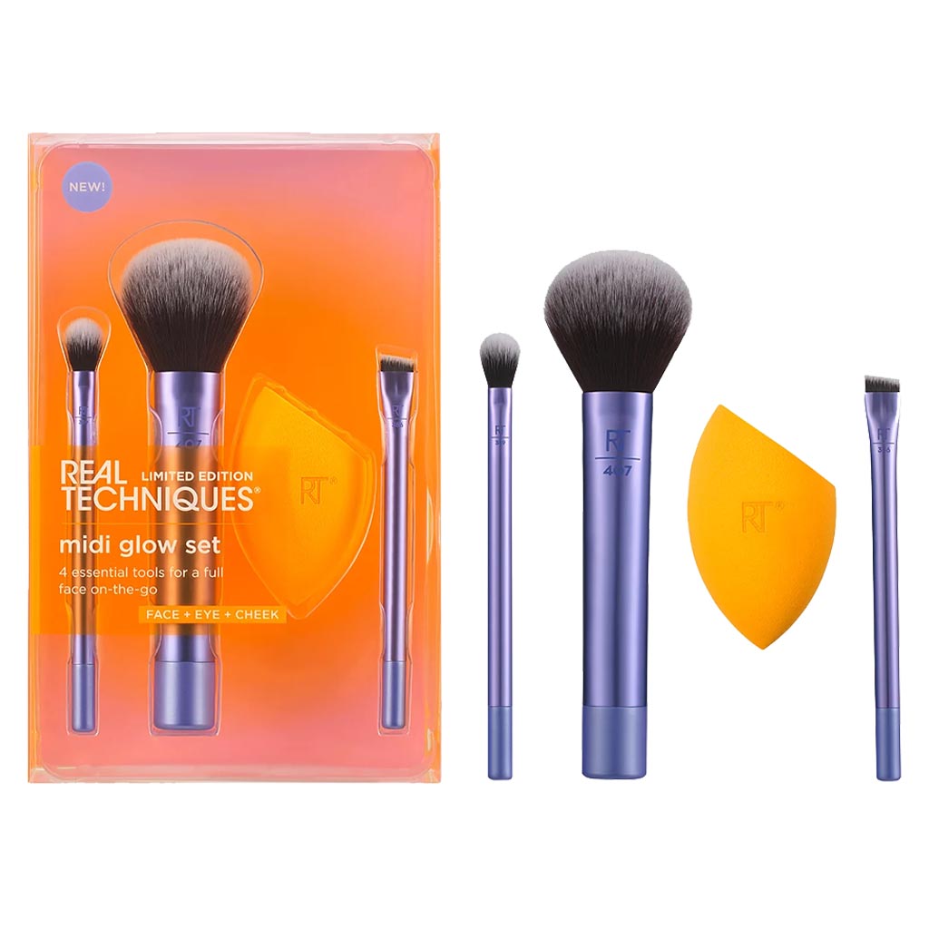 Real Techniques Midi Glow Set