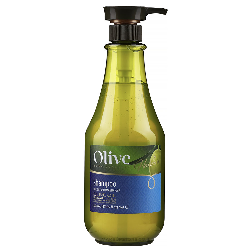 شامبو للشعر العادي والجاف OLIVE SHAMPOO KERATIN 800ML
