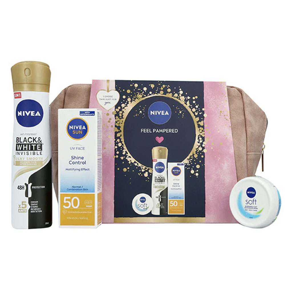 Nivea Black And White Holiday Set 2025 Women