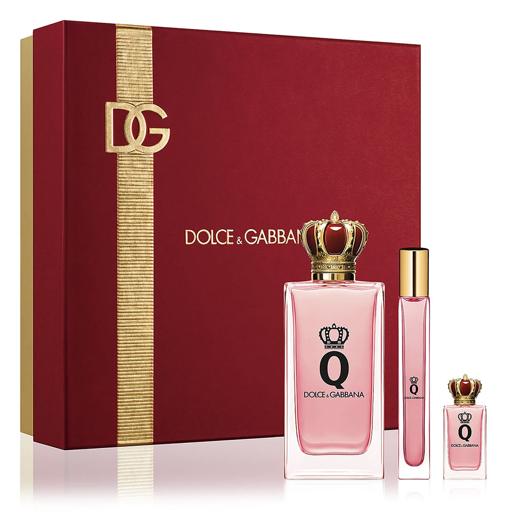 DOLCE &amp; GABBANA &quot;Q&quot; 3 PCS SET FOR WOMEN