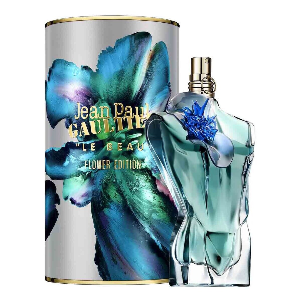 Jean Paul Gaultier Men's Le Beau Flower Edition EDP 4.2 oz Fragrances