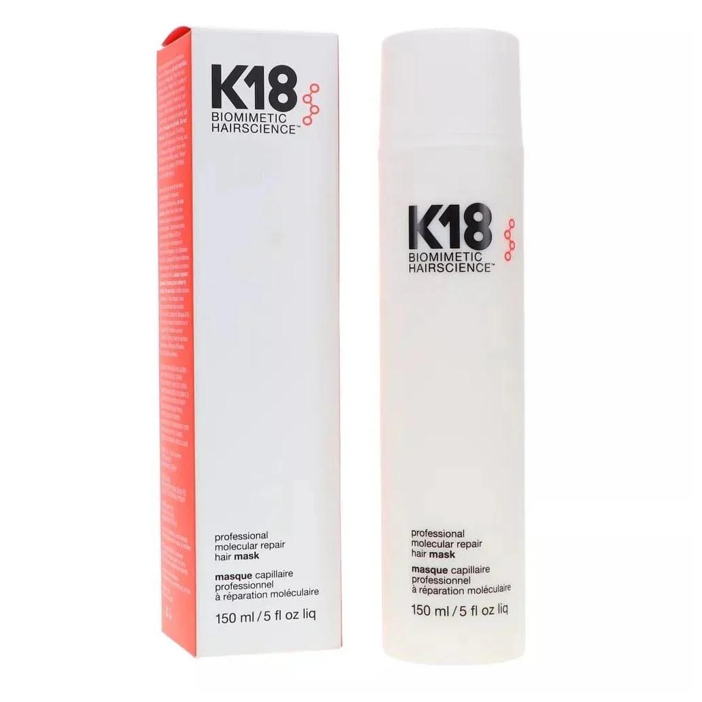 K18 Professional Molecular Repair Hair Mask 150ml/5ozقناع إصلاح الشعر الجزئي الاحترافي من كيه 18 - 150 مل