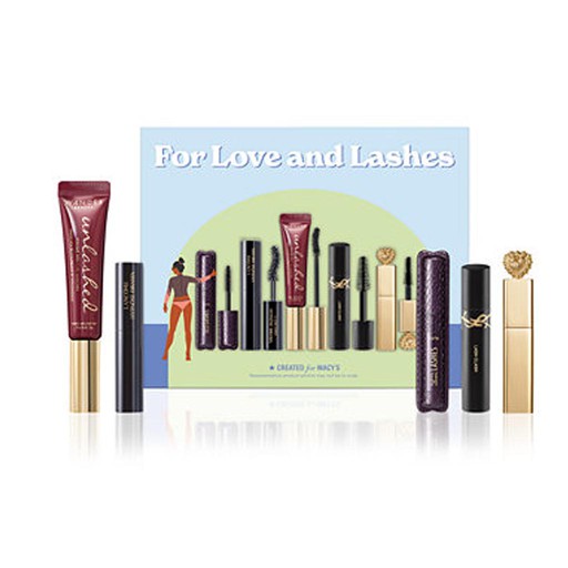 Macys FOR LOVE & LASHES 5pcs Set طقم مايسس فور لوف آند لاشز