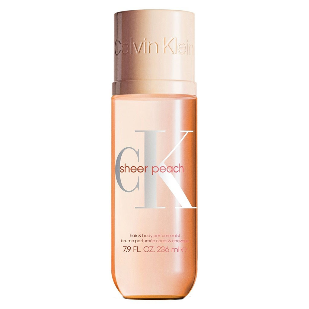 CALVIN KLEIN Sheer Peach Hair &amp; Body Mist