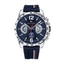 Tommy Hilfiger Multifunction Mens Blue Watch Model 1791476 Rubber TH320