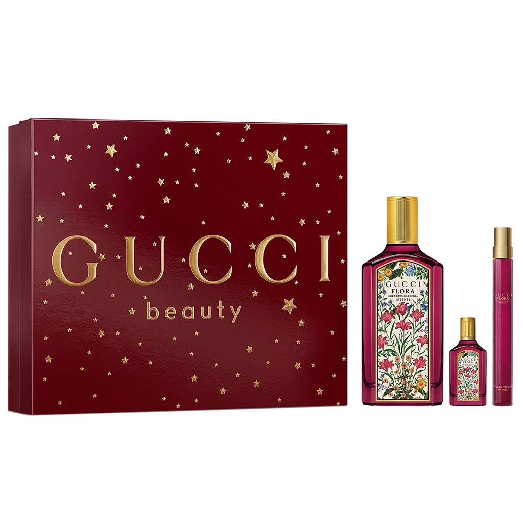 Gucci Flora Gorgeous Gardenia Intense EDP 100ml Gift Set