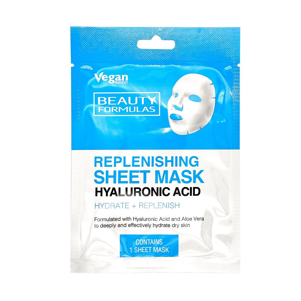 قناع ورقي مرطب بالهيالورونيك أسيد – Replenishing Sheet Mask with Hyaluronic Acid