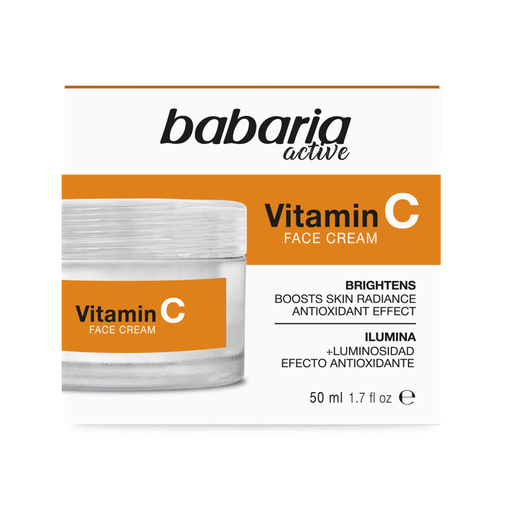 BABARIA Vitamin C Face Cream - 50ml | باباريا كريم فيتامين سي - 50 مل