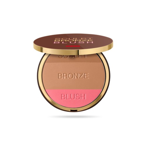 PUPA SCULPT BRONZE BLUSH ALL IN ONE COMPACT POWDER