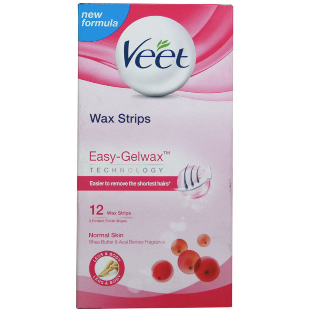 Veet Easy Grip Wax Strips PIELE (12pcs)