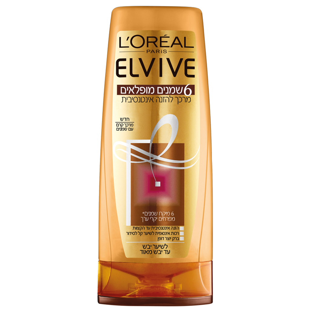 LOREAL ELVIVE 6 OILS 600ml CONDITIONER GOLD